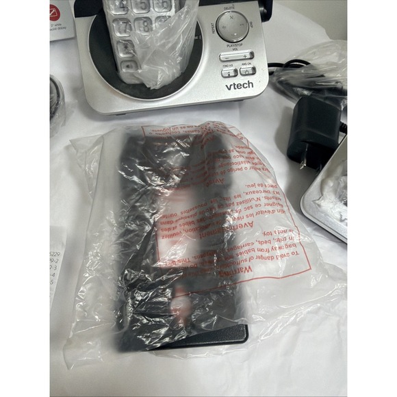 VTech CS5229-2 DECT 6.0 2 Handset Cordless Answering System With Extended Range - Picture 5 of 7